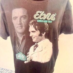 Grace Black Elvis Graceland 2017 T-Shirt:#839